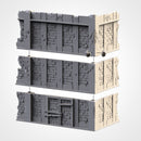 City Ruins WTC Set 01 3D printed terrain view 3