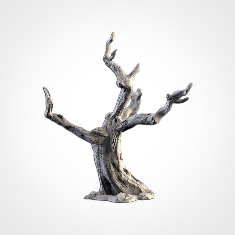 Dead Trees 3D printed terrain view 3