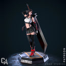 Tifa Statue - 1/9 Scale