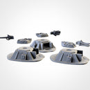 Armed Bunkers 3D printed terrain view 3