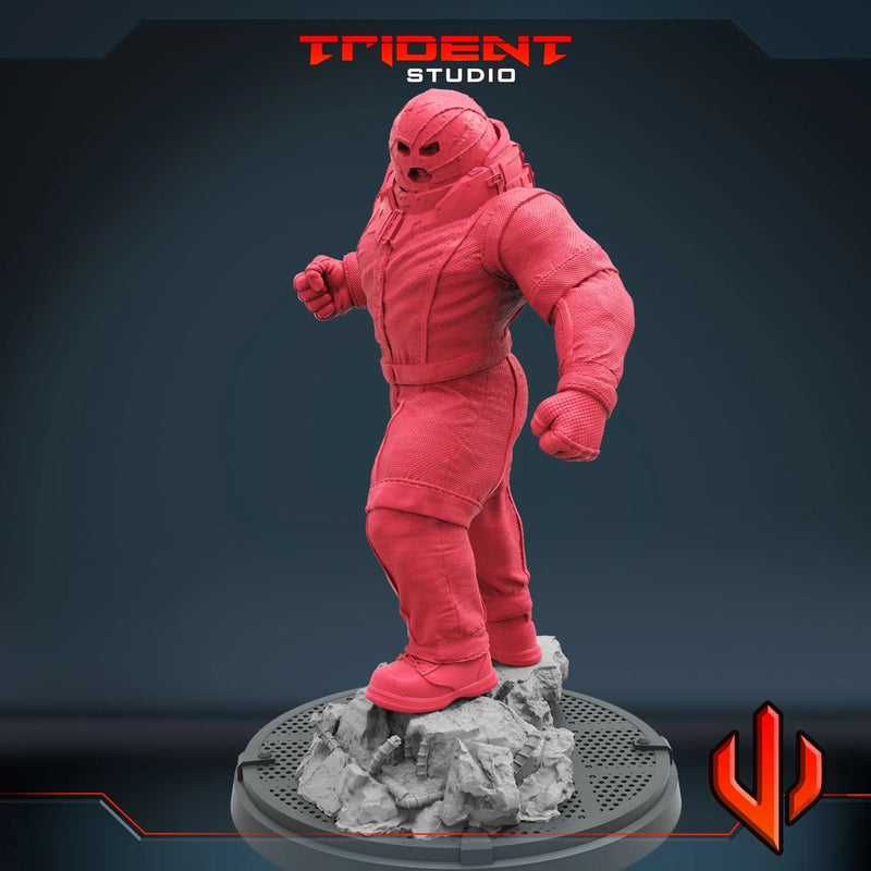 Juggernaut Deadpool 2 Miniature Marvel MCP-compatible 40mm resin proxy miniature by Trident Miniatures - product image 3