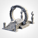 Ancient Civilization 3D printed terrain view 3