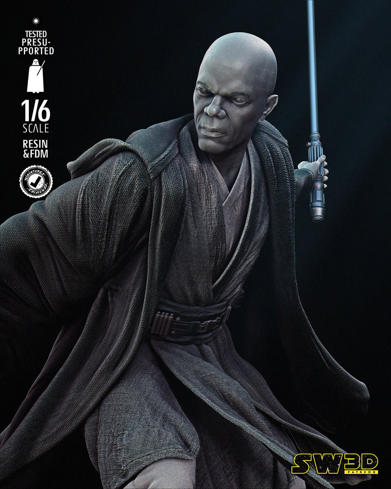 Mace Windu 2024 Sculpture