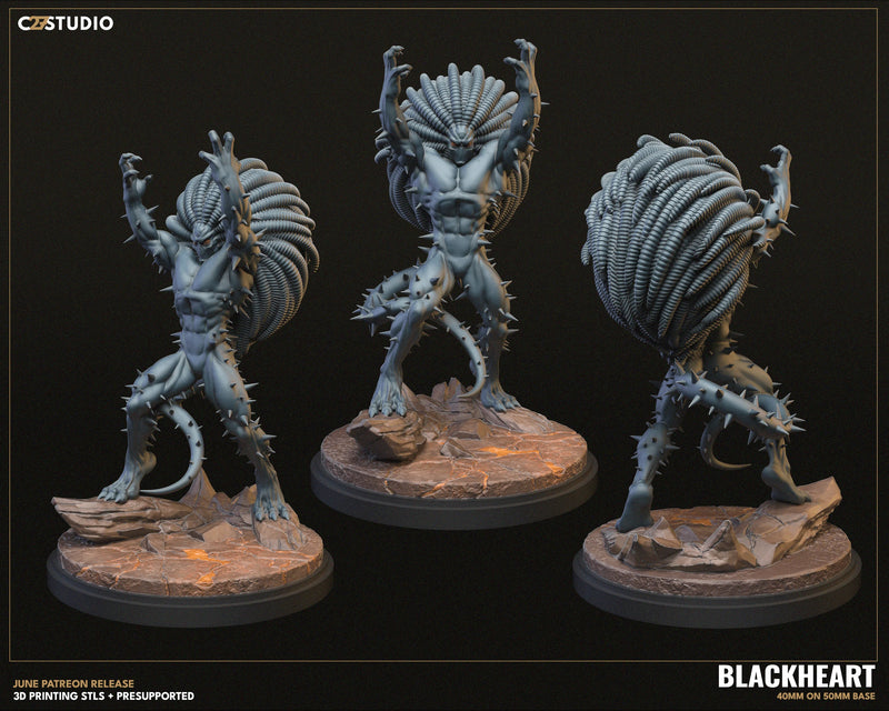 Blackheart Marvel MCP-compatible resin miniature by C27 Studios - product image 3