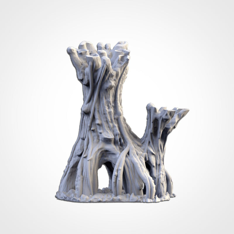 Xeno Trees 3D printed terrain view 3