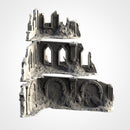 Infected Ruins 3D printed terrain view 3