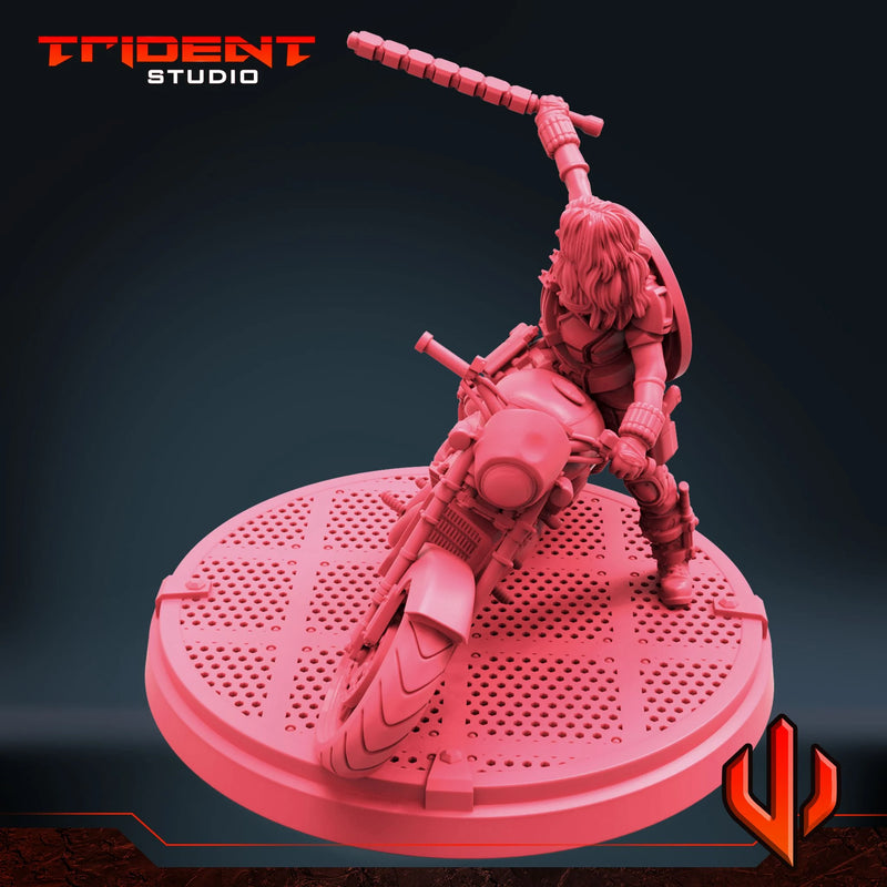 Black Widow Multiverse - Sculpt A Marvel MCP-compatible 40mm resin proxy miniature by Trident Miniatures - product image 3