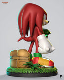 Knuckles Toon Resin Figure - Toon view 3