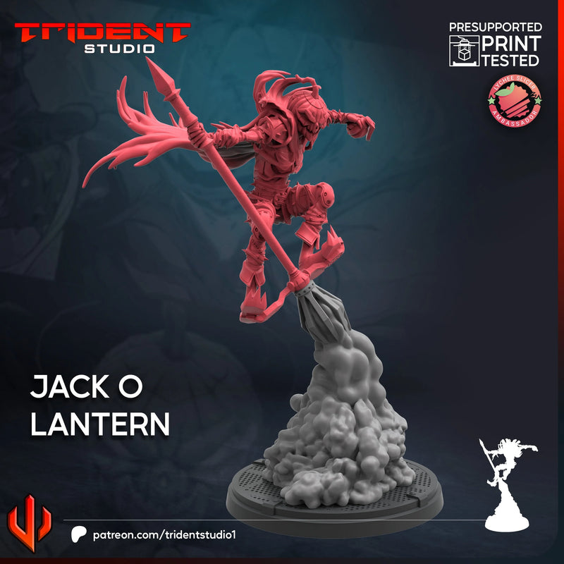 Jack O Lantern Marvel MCP-compatible 40mm resin proxy miniature by Trident Miniatures - product image 3
