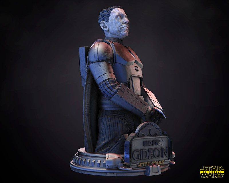 Moff Gideon Bust