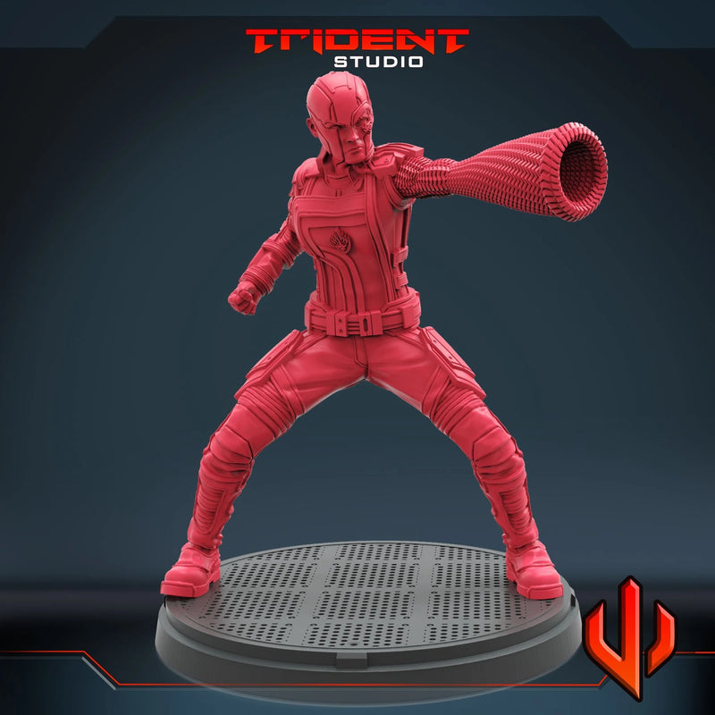 Nebula - Sculpt A Marvel MCP-compatible 40mm resin proxy miniature by Trident Miniatures - product image 3