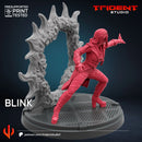Blink X-Men Days Of Future Past Marvel MCP-compatible 40mm resin proxy miniature by Trident Miniatures - product image 3