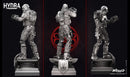 Crossbones Sculpture resin statue kit view 3