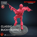 Classic Bucky Barnes Marvel MCP-compatible 40mm resin proxy miniature by Trident Miniatures - product image 3
