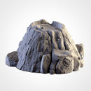 Volcanic Terrain 3D printed terrain view 3