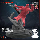Night Thrasher Marvel MCP-compatible 40mm resin proxy miniature by Trident Miniatures - product image 3