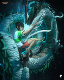 Chihiro & Haku Resin Statue & Bust - Full Size view 3