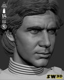 SW3D November 2025 Term Han Solo Stormtrooper Portrait Bust