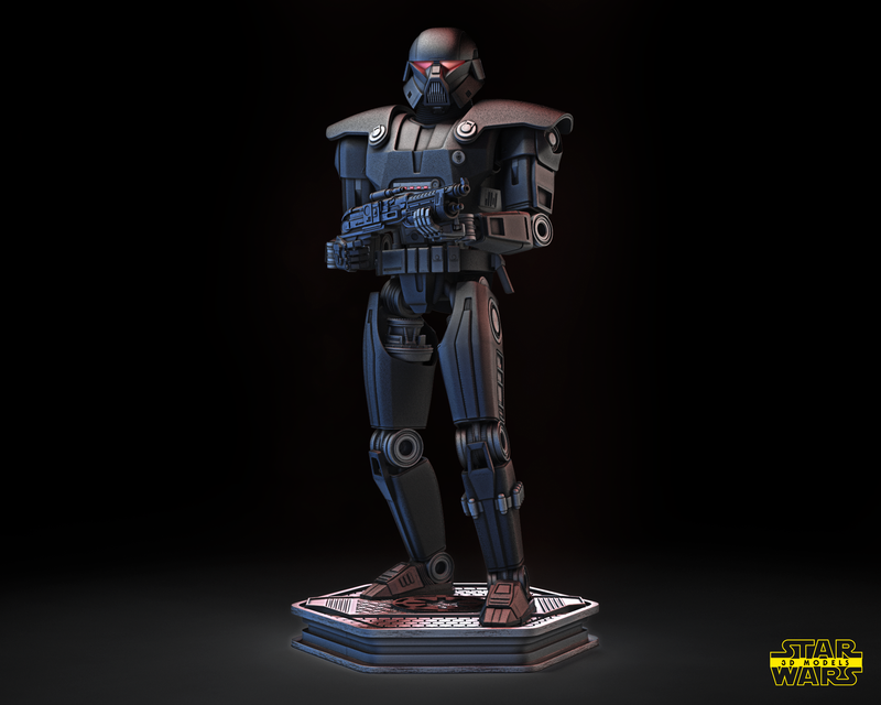 Dark Trooper Sculpture