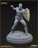 Patriot Marvel MCP-compatible resin miniature by C27 Studios - product image 3