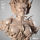 Captain Marvel Portrait Bust resin bust kit view 3