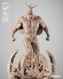 Black Bolt Sculpture resin statue kit view 3