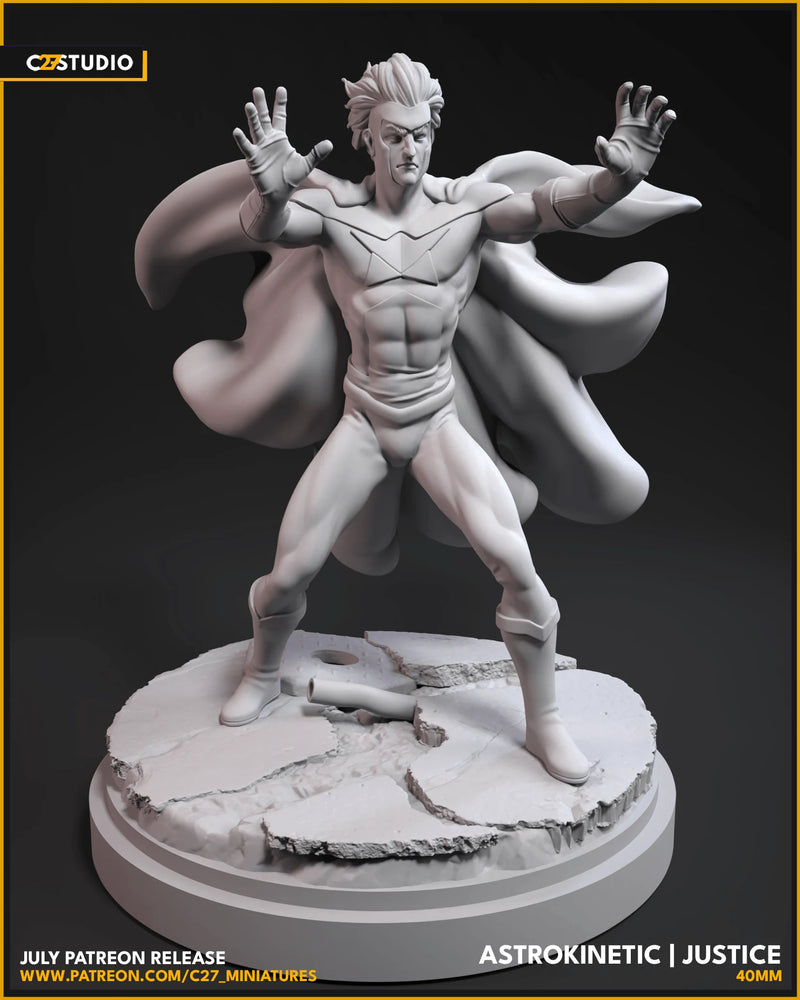 Justice Marvel MCP-compatible resin miniature by C27 Studios - product image 3