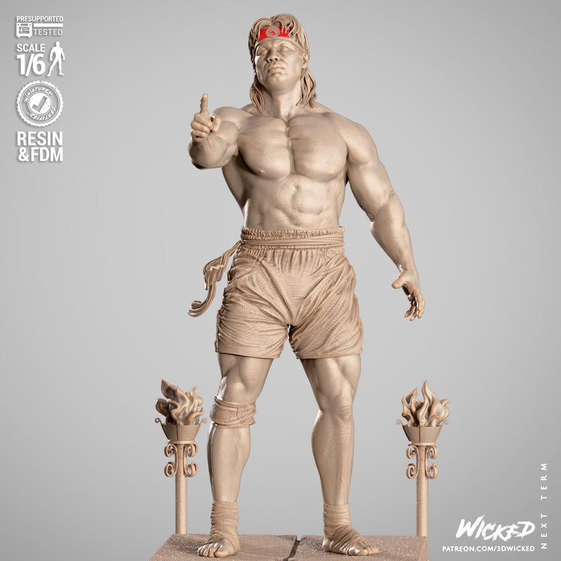 Chong Li Sculpture resin statue kit view 3