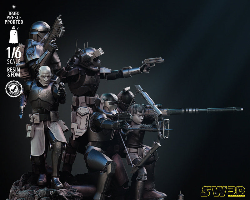 Bad Batch Diorama