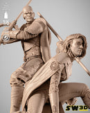 SW3D October 2025 Term Grand Inquisitor and Second Sister Diorama