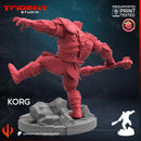 Korg Marvel MCP-compatible 40mm resin proxy miniature by Trident Miniatures - product image 3