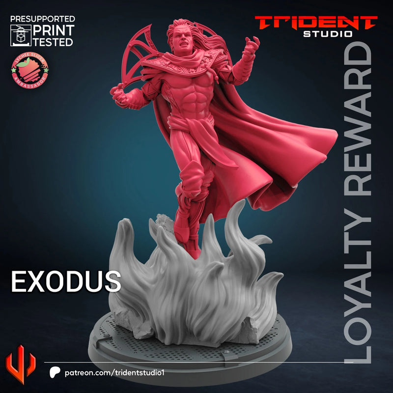 Exodus Marvel MCP-compatible 40mm resin proxy miniature by Trident Miniatures - product image 3