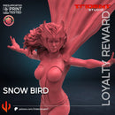 Snow Bird Marvel MCP-compatible 40mm resin proxy miniature by Trident Miniatures - product image 3
