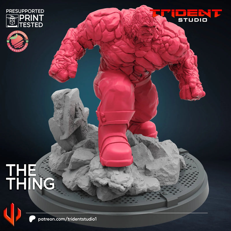 The Thing 2015 Movie Marvel MCP-compatible 40mm resin proxy miniature by Trident Miniatures - product image 3