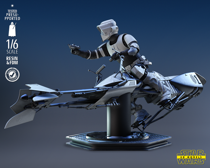 Stormtrooper Explorer Sculpture