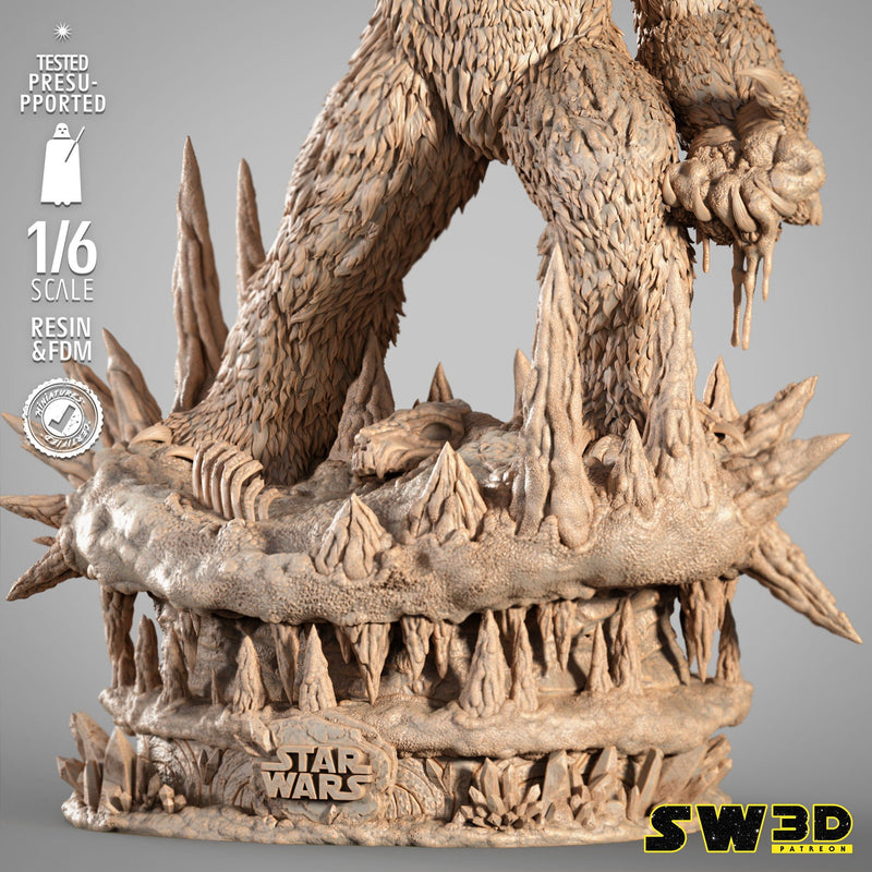 Wampa Sculpture