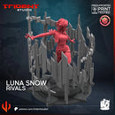 Luna Snow Rivals Marvel MCP-compatible 40mm resin proxy miniature by Trident Miniatures - product image 3