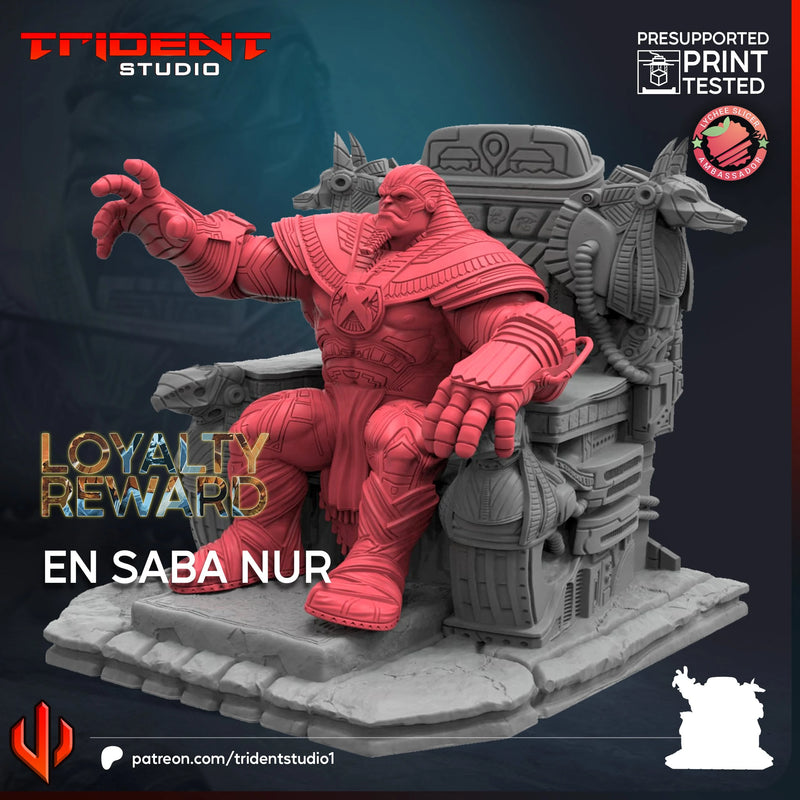 En Saba Nur Marvel MCP-compatible 40mm resin proxy miniature by Trident Miniatures - product image 3