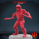 TVA Guard - Sculpt C Marvel MCP-compatible 40mm resin proxy miniature by Trident Miniatures - product image 3