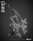 Cyclops Zombie Sculpture resin statue kit view 3