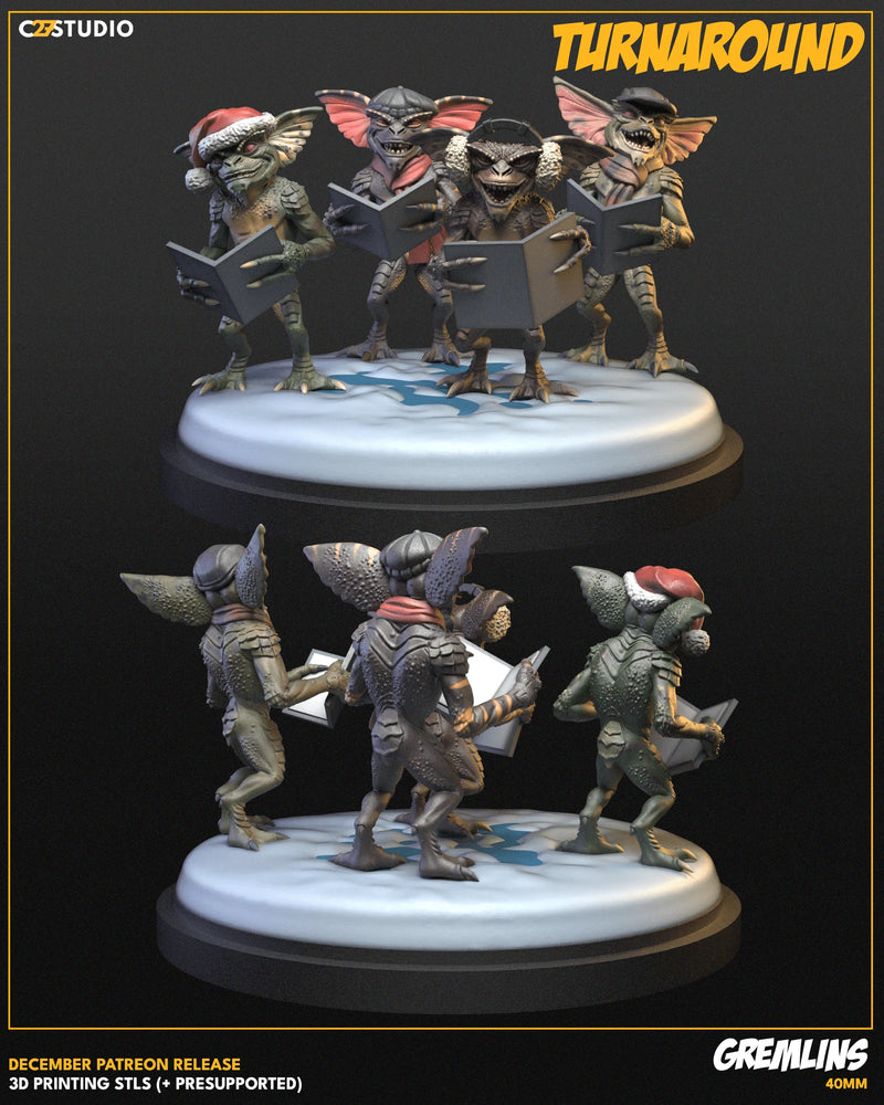 Gremlins - Gremlins MCP-Compatible Resin Miniature Gremlins MCP-compatible resin miniature by C27 Studios - product image 3