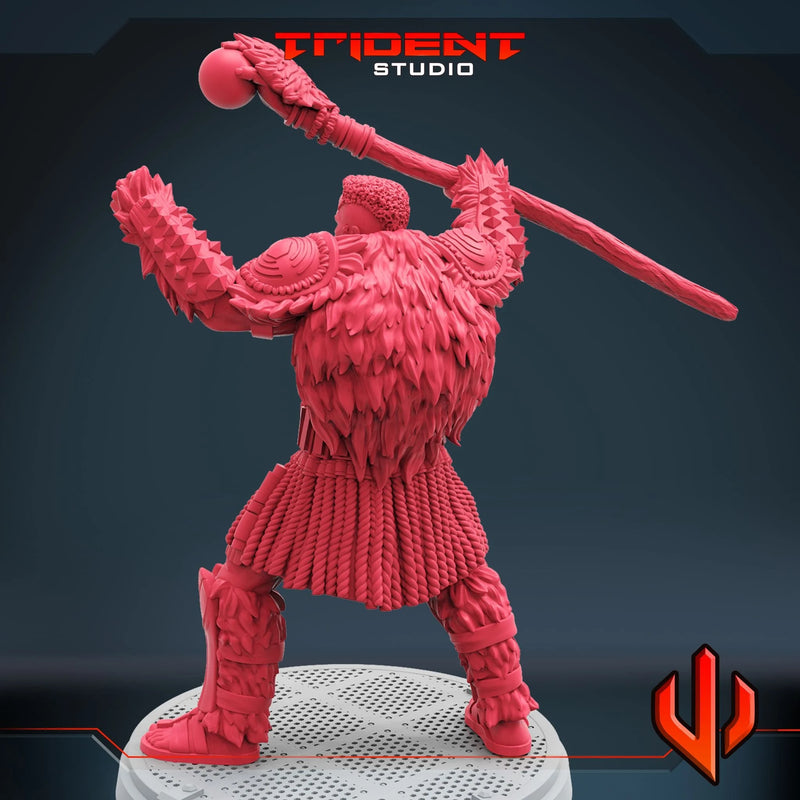 M'Baku - Sculpt A Marvel MCP-compatible 40mm resin proxy miniature by Trident Miniatures - product image 3