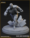 Rage Marvel MCP-compatible resin miniature by C27 Studios - product image 3