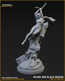 Black Widow (Silver Age) Marvel MCP-compatible resin miniature by C27 Studios - product image 3
