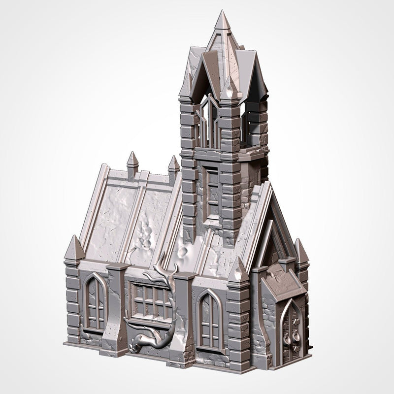 Night Of The Living Dead 3D printed terrain view 3