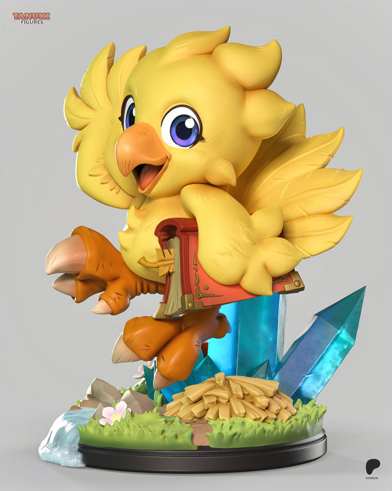 Chocobo Chibi Resin Figure - Chibi view 3