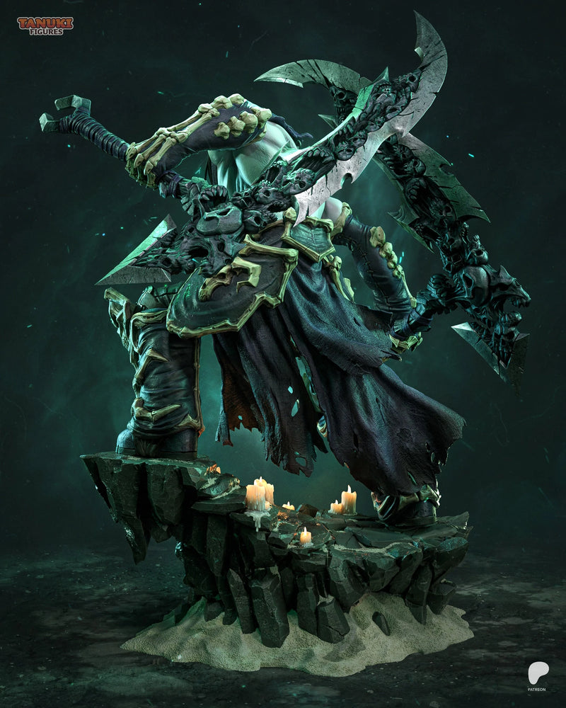 Death Resin Statue & Bust - Full Size view 3