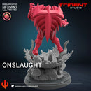 Onslaught Marvel MCP-compatible 40mm resin proxy miniature by Trident Miniatures - product image 3