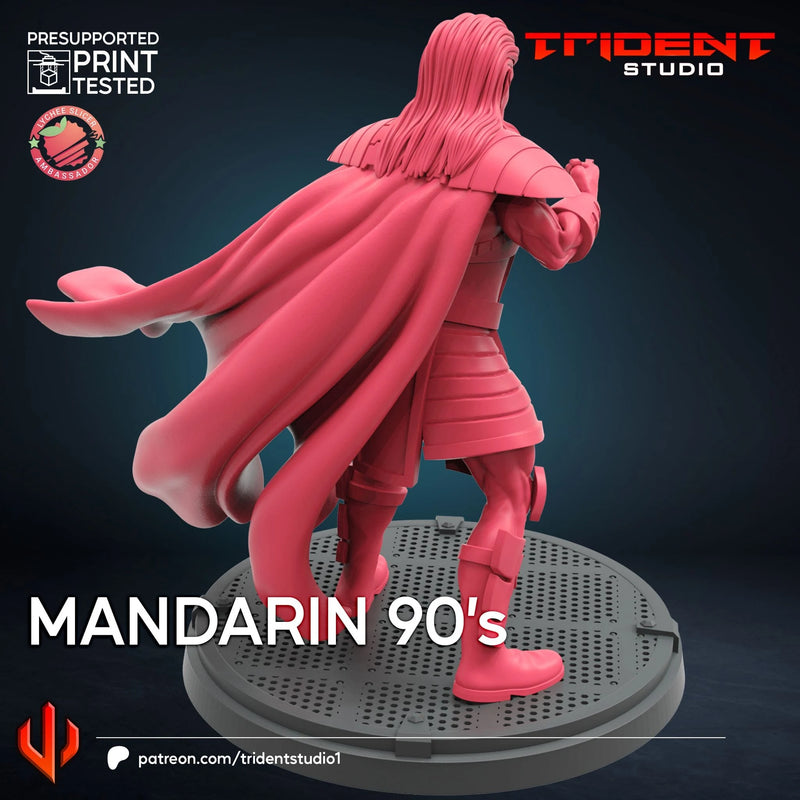 Mandarin 90'S Marvel MCP-compatible 40mm resin proxy miniature by Trident Miniatures - product image 3
