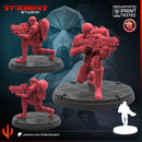 HYDRA Trooper Marvel MCP-compatible 40mm resin proxy miniature by Trident Miniatures - product image 3